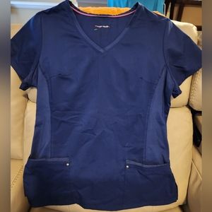 3 Sets Women's Navy Scrubs